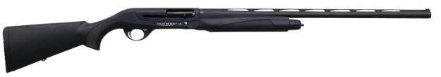 Picture of Weatherby 18I 12 Gauge Semi-Auto 3" 2+1 28" Vent Rib Barrel, Black, Synthetic Furniture, Fiber Optic Sight, 5 Chokes 