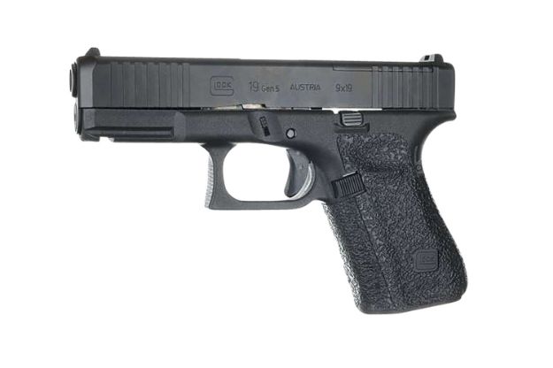 Picture of Talon Grips Adhesive Grip Textured Black Rubber, Fits Compact Glock Gen 5 (19, 23, Etc.) 