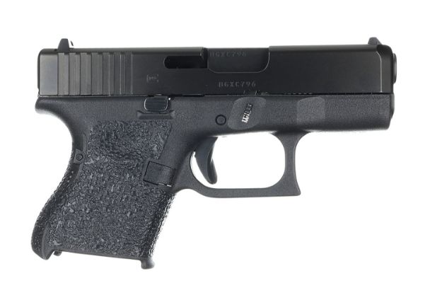 Picture of Talon Grips Adhesive Grip Textured Black Rubber, Fits Subcompact Glock Gen 5 