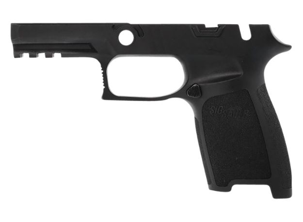 Picture of Sig Sauer P320 Grip Module Carry (Large Grip Module) 9Mm Luger/40 S&W/357 Sig, Black Polymer, Fits P320 (Manual Safety) 
