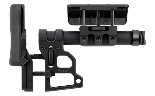 Picture of Mdt Sporting Goods Inc Skeleton Carbine Stock (Scs) Black Aluminum, Adj. Cheekrest/Buttpad, Buffer Tube, Qd Sling Mounts 