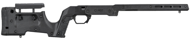 Picture of Mdt Sporting Goods Inc Xrs Chassis Black Aluminum Core With Polymer Panels, Adj. Cheekrest, M-Lok Forend, Interchangeable Grips, Aics Mag Compatible, Fits Cz 457 