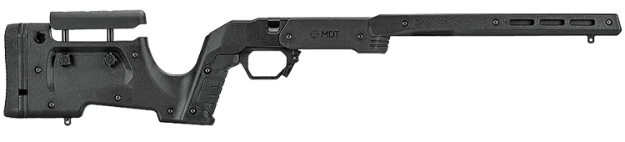 Picture of Mdt Sporting Goods Inc Xrs Chassis Black Aluminum Core With Polymer Panels, Adj. Cheekrest, M-Lok Forend, Interchangeable Grips, Aics Mag Compatible, Fits Short Action Remington 700 