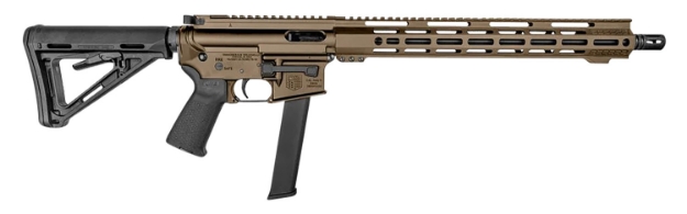 Picture of Diamondback Db15 9Mm Luger 32+1 16", Fde Rec/M-Lok Handgaurd, Carbon Lower, Black Magpul Ctr Stock/K2 Grip, Flash Hider 