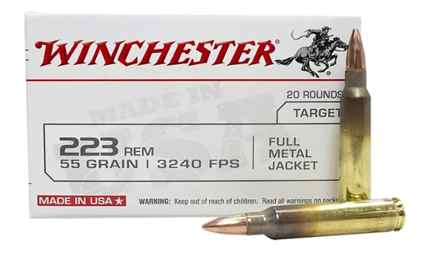 Picture of Winchester Ammo 223 Rem 55 Gr Full Metal Jacket (Fmj) 20 Per Box/ 50 Cs 