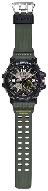 Picture of G-Shock/Vlc Distribution G-Shock Tactical Mudmaster Keep Time Green Size 145-215Mm Features Digital Compass 