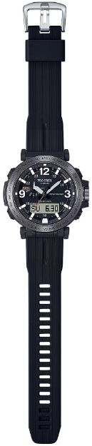 Picture of G-Shock/Vlc Distribution Casio Pro Trek Black Size 145-215Mm Features Digital Compass 