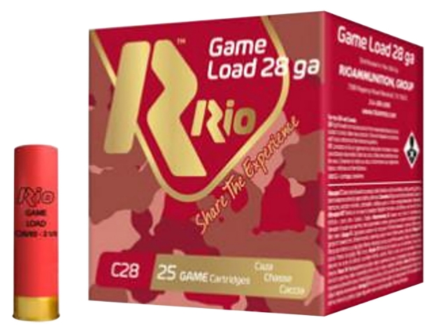 Picture of Rio Ammunition Game Load 28 Gauge 2.75" 1 Oz 25 Per Box/ 10 Cs 