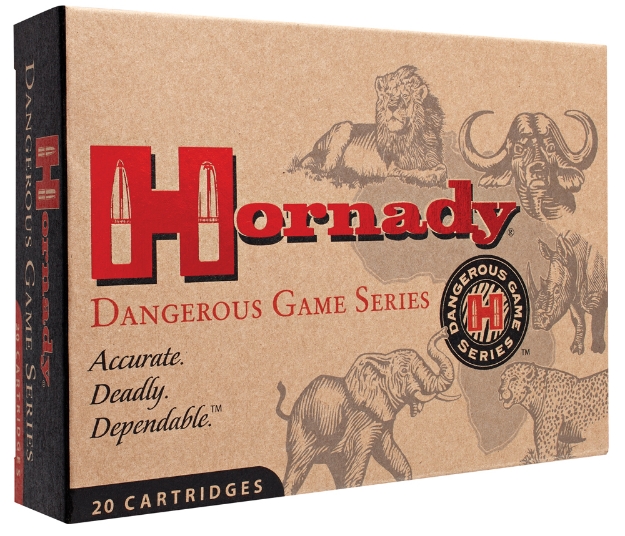 Picture of Hornady Dangerous Game Hunting 500-416 Nitro Express 400 Gr Dangerous Game Solid (Dgs) 20 Per Box/ 6 Cs 