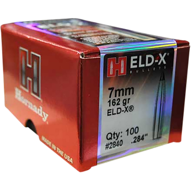 Picture of Hornady Eld-X Hunting 7Mm .284 162 Gr Extremely Low Drag-Expanding 