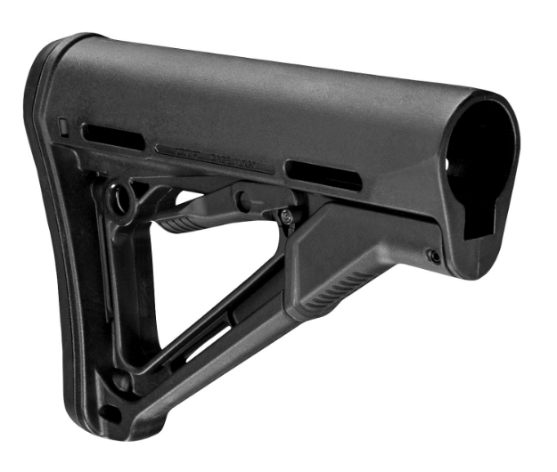 Picture of Magpul Ctr Carbine Stock Black Synthetic For Ar-15, M16, M4 With Mil-Spec Tube (Tube Not Included) 