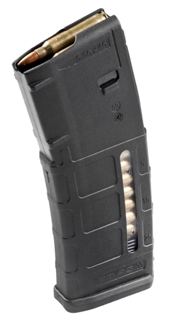 Picture of Magpul Pmag Gen M2 Moe Black Detachable With Capacity Window 30Rd 223 Rem, 5.56X45mm Nato For Ar-15, M16, M4 