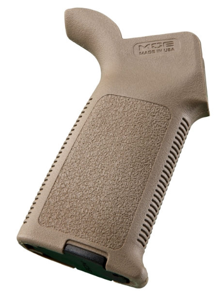 Picture of Magpul Moe Grip Aggressive Textured Flat Dark Earth Polymer For Ar-15, Ar-10, M16, M4, M110, Sr25 