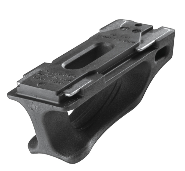 Picture of Magpul Ranger Plate Made Of Stainless Steel With Overmolded Santoprene Rubber & Black Finish For 5.56X45mm Nato Usgi 30-Round Aluminum Magazine 3 Per Pack 