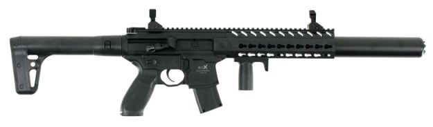 Picture of Sig Sauer Airguns Mcx Asp Semi-Auto Co2 177 Pellet 30Rd Black Black Synthetic Stock 