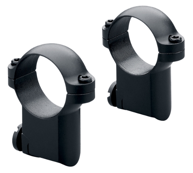 Picture of Leupold Ringmounts Scope Ring Set For Rifle Ruger M77 Medium 1" Tube Matte Black Steel 