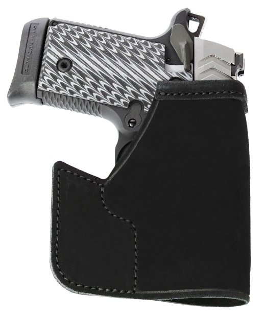 Picture of Galco Pocket Protector Black Leather Fits Sig P238 Fits Springfield 911/Diamondback Db Ambidextrous 