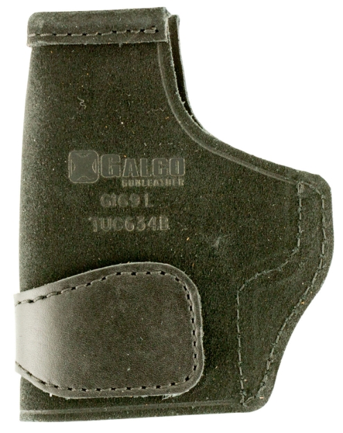 Picture of Galco Tuck-N-Go 2.0 Iwb Black Leather Uniclip/Stealth Clip Fits Kimber Solo/S&W M&P Bodyguard W/Ct Laser Ambidextrous 