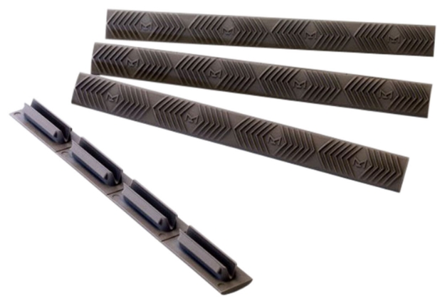 Picture of Ergo M-Lok Wedgelok Slot Cover Mossberg Textured Dark Earth Rubber 4 Per Pack 