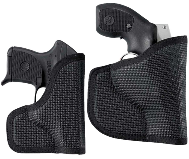 Picture of Desantis Gunhide Nemesis Pocket Black Rubberized Fabric Fits Glock 43 Ambidextrous 