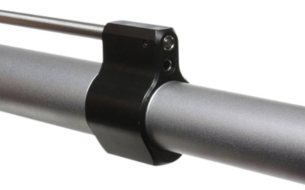 Picture of Wilson Combat Adjustable Gas Block Lo-Profile .750 Black Melonite 4140 Chromoly Steel Mid-Length 