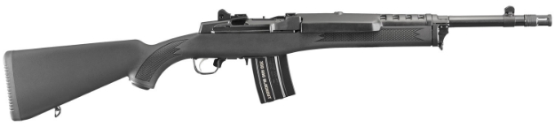 Picture of Ruger Mini-14 Tactical 300 Blackout 20+1 16.12" Threaded Factory Installed Flash Suppressor Barrel, Blued Alloy Steel, Synthetic Stock, Optics Ready 