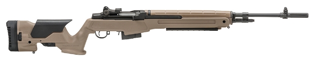 Picture of Springfield Armory M1a Loaded Precision 308 Win 10+1 22" National Match Carbon Steel Barrel Black Parkerized Rec Flat Dark Earth Archangel Precision With Adjustable Lop & Comb Stock Right Hand 