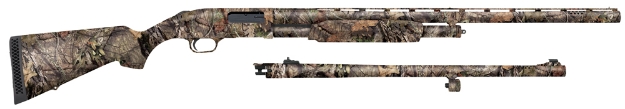 Picture of Mossberg 500 Field/Deer 12 Gauge 5+1 3" 28" Vent Rib/24" Slugster Barrels, Overall Mossy Oak Break-Up Country, Dual Extractors, Synthetic Stock, Includes Accu-Set Chokes 