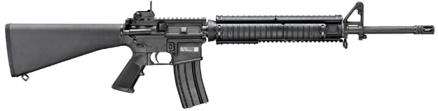 Picture of Fn Fn 15 M16 Military Collector 5.56X45mm Nato 20" Black Barrel / Receiver 30+1, Matte Black A2 Fixed Stock, Optics Ready 