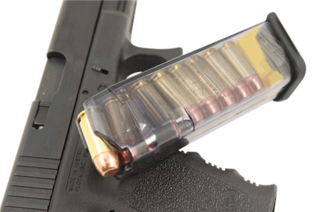 Picture of Ets Group Pistol Mags 16Rd 40 S&W Compatible W/Glock 22/23/24/27/35 Gen1-4 Clear Polymer 