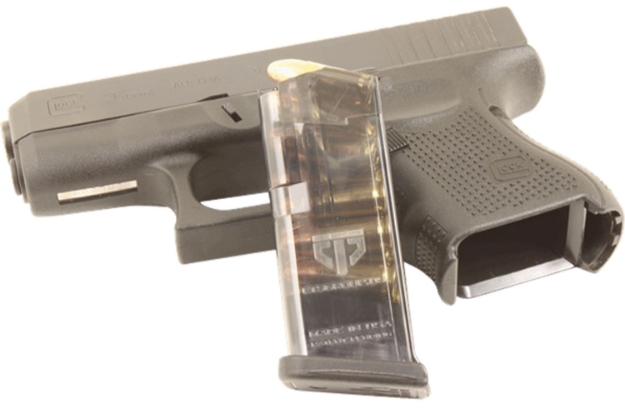 Picture of Ets Group Pistol Mags 10Rd 9Mm Luger Compatible W/ Glock 26 Gen1-5 Clear Polymer 