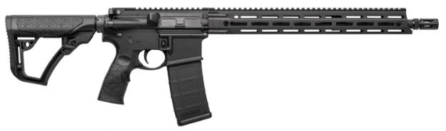 Picture of Daniel Defense Ddm4 V7 5.56X45mm Nato 16" 30+1 Black Hard Coat Anodized 6 Position W/Softtouch Overmolding Stock 