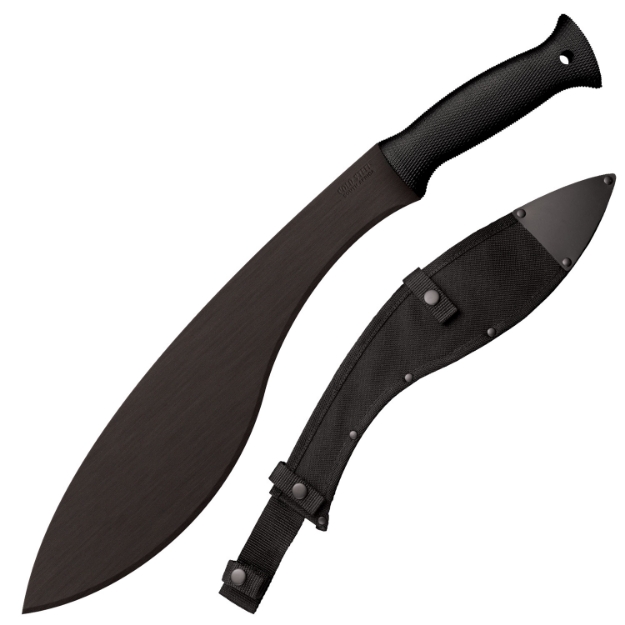 Picture of Cold Steel Kukri 13" Black 1055 Carbon Steel Blade/Black Polypropylene 18" Long Includes Sheath 