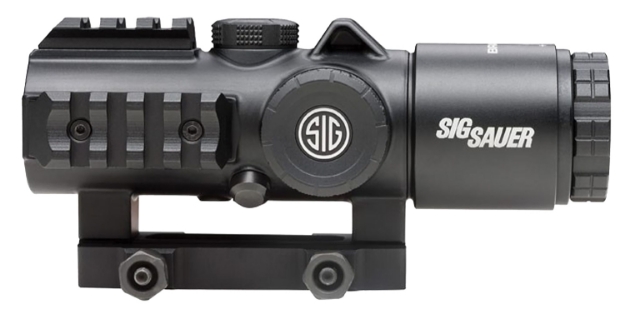 Picture of Sig Sauer Electro-Optics Bravo 5 X 32Mm Battle Sight Black Anodized Red Horseshoe Dot Illuminated 300 Bo Reticle 