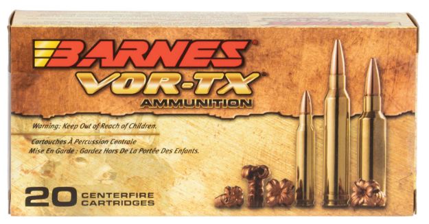 Picture of Barnes Bullets Vor-Tx Centerfire Rifle 5.56X45mm Nato 62 Gr Tsx Boat-Tail 20 Per Box/ 10 Cs 