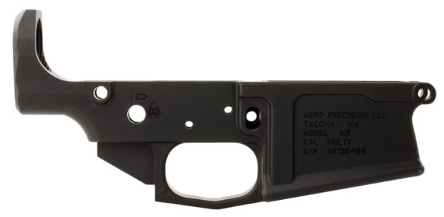 Picture of Aero Precision M5 Receiver Multi-Caliber Black Anodized Finish 7075-T6 Aluminum Material With Mil-Spec Dimensions For Ar-10 