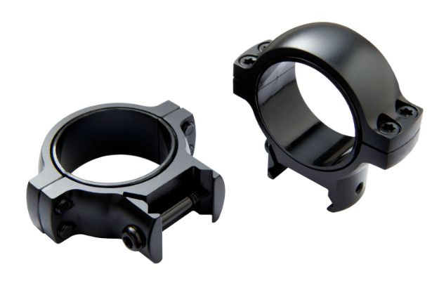 Picture of Burris Zee Signature Scope Ring Set Matte Black Steel 30Mm Tube Medium Weaver 