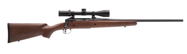 Picture of Savage Arms Axis Ii Xp 223 Rem 4+1 22", Matte Black Barrel/Rec, Hardwood Stock, Includes Bushnell 3-9X40mm Scope 