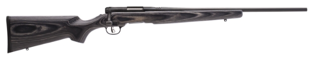 Picture of Savage Arms B.Mag Sporter 17 Wsm Caliber With 8+1 Capacity, 22" Barrel, Matte Black Metal Finish & Gray Laminate Stock Right Hand (Full Size) 