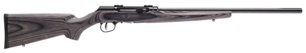 Picture of Savage Arms A17 Target Sporter Semi-Auto 17 Hmr Caliber With 10+1 Capacity, 22" Heavy Barrel, Black Metal Finish & Gray Laminate Stock Right Hand (Full Size) 