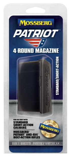 Picture of Mossberg Patriot 5Rd Drop Box Magazine, For Use W/Mossberg Patriot & 4X4 Models, 6.5 Creedmoor, .243 Win, .308 Win, 7Mm-08 Rem Calibers Only, Standard/Short Action 