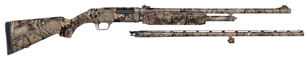 Picture of Mossberg 500 Field/Deer 20 Gauge 5+1 3" 26" Vent Rib/24" Slugster Barrels, Overall Mossy Oak Break-Up Country, Synthetic Stock, Includes Accu-Set Chokes 