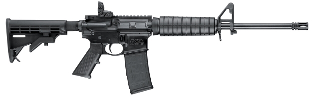 Picture of Smith & Wesson M&P15 Sport Ii 5.56X45mm Nato 30+1 16" Black Armornite Barrel Matte Black Rec Black 6 Position Stock Black Polymer Grip Right Hand 