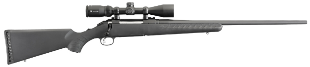 Picture of Ruger American 270 Win 4+1 22" Barrel, Matte Black Alloy Steel, Black Synthetic Stock, Includes Vortex Crossfire Ii 3-9X40mm Scope 