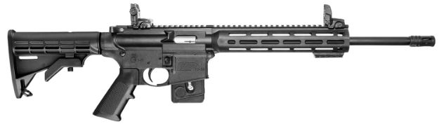 Picture of Smith & Wesson M&P15-22 Sport *Ca,Co,Md Compliant 22 Lr Caliber With 10+1 Capacity, 16.50" Barrel, Matte Black Metal Finish & 6 Position Car Black Synthetic Stock Right Hand 