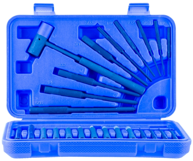 Picture of Dac Drive Pin & Roll Punch Set Universal 24 Pieces 