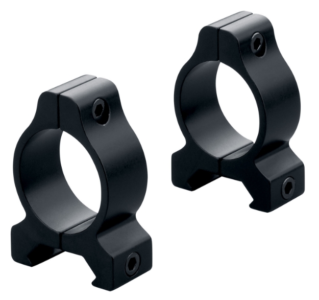 Picture of Leupold Rifleman Rimfire Scope Ring Set For Rifle Weaver Medium 1" Tube Matte Black Aluminum 