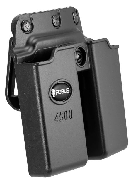 Picture of Fobus Double Mag Pouch Black Polymer Paddle Compatible W/ 1911 