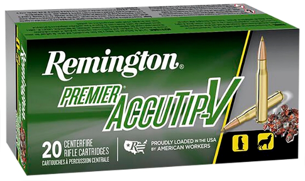 Picture of Remington Ammunition Premier Accutip-V 204 Ruger 32 Gr Accutip-V 20 Per Box/ 10 Cs 