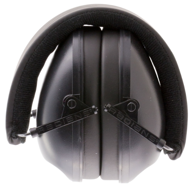 Picture of Radians Lowset Muff Polymer 21 Db Over The Head Black Adult 1 Pair 